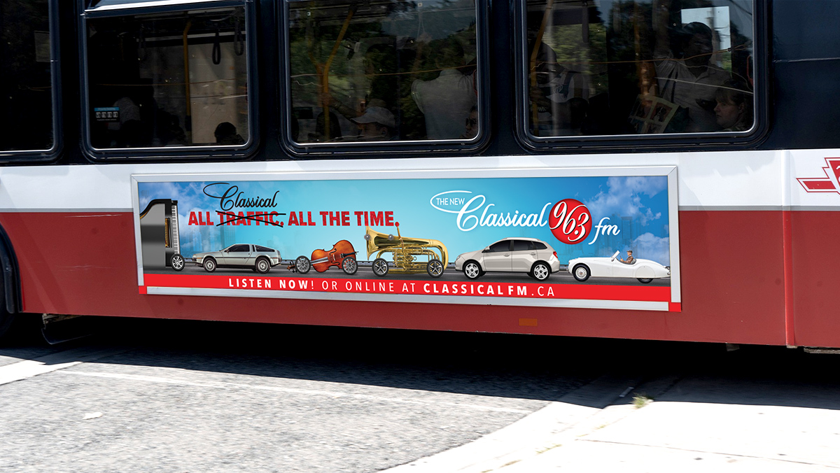 Classical FM - TTC bus Ad