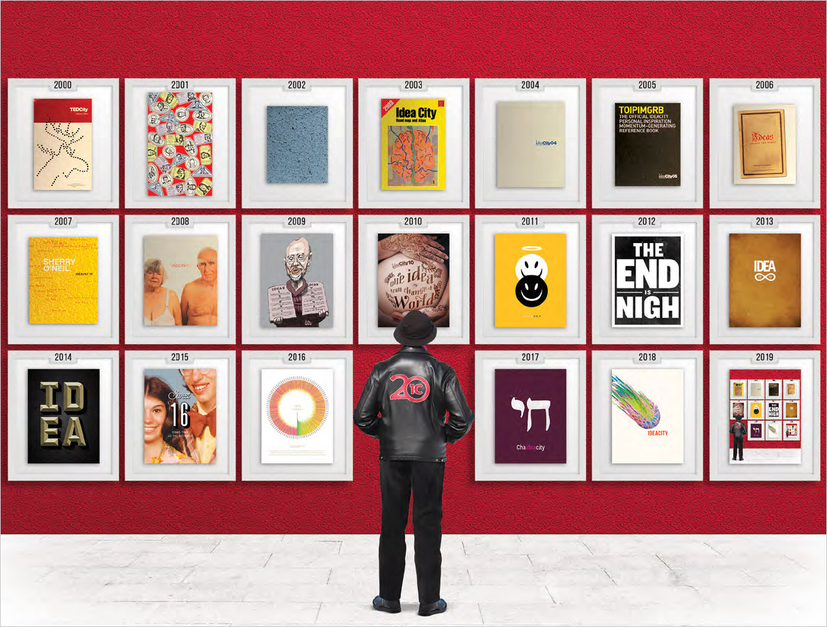 ideacity 20 - conference book - cover