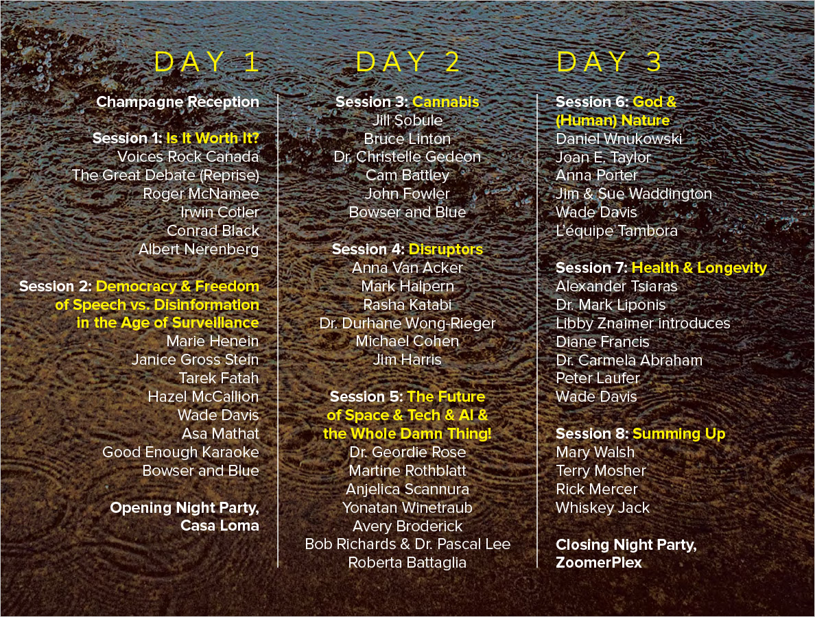 ideacity 20 - conference book - schedule