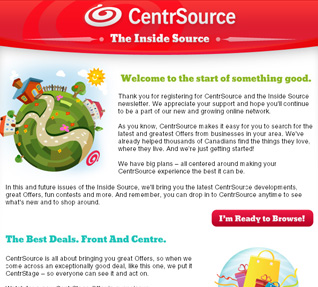 CentrSource Consumer Email