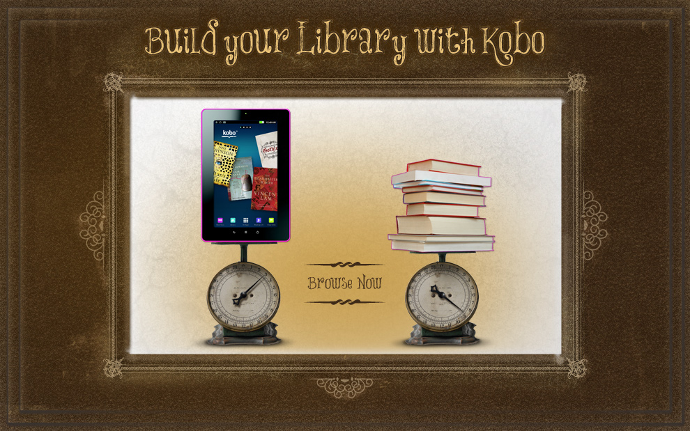 kobo - Build your Library - Concept01b